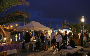 marché nocturne du port